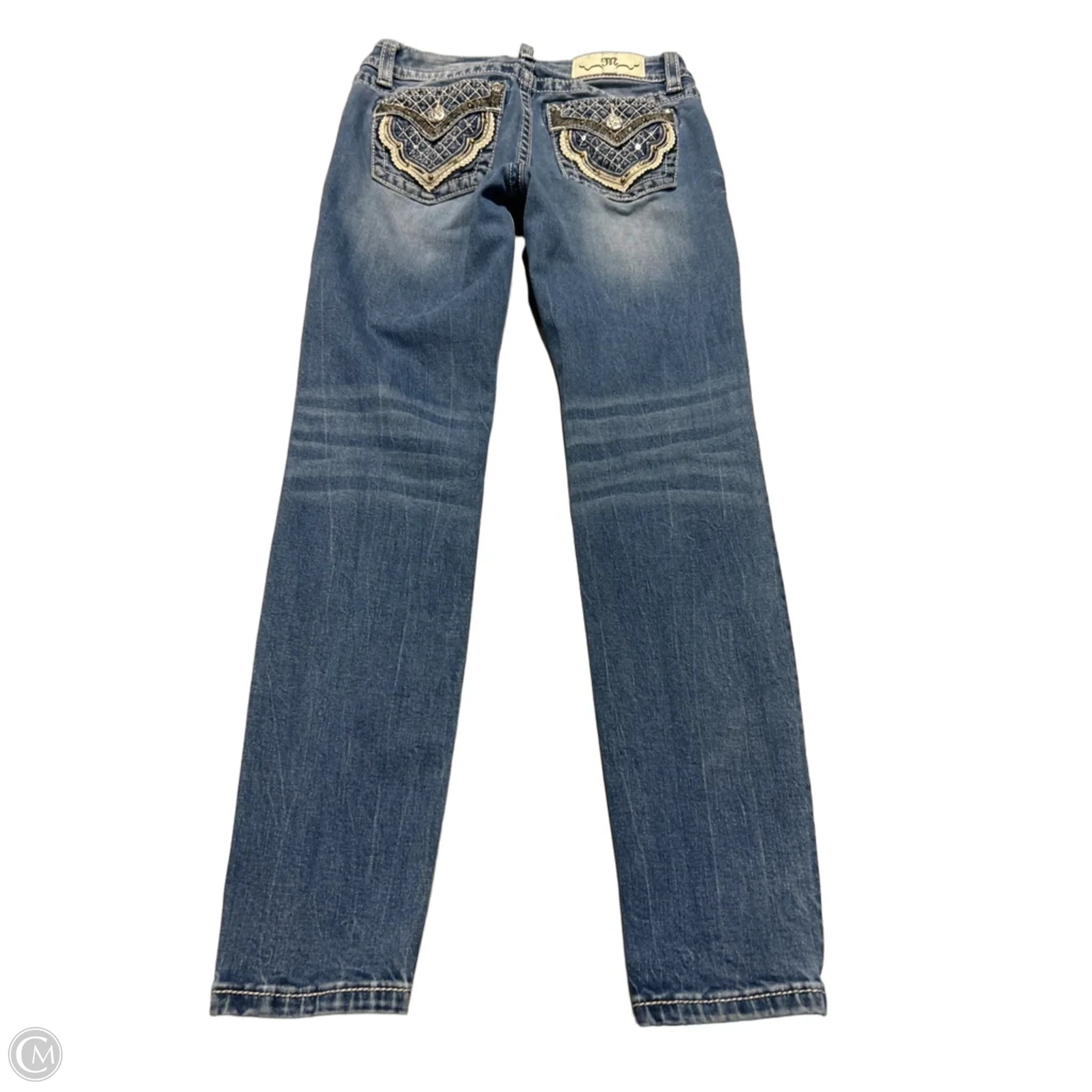 Jeans Straight By Miss Me, Size: 4