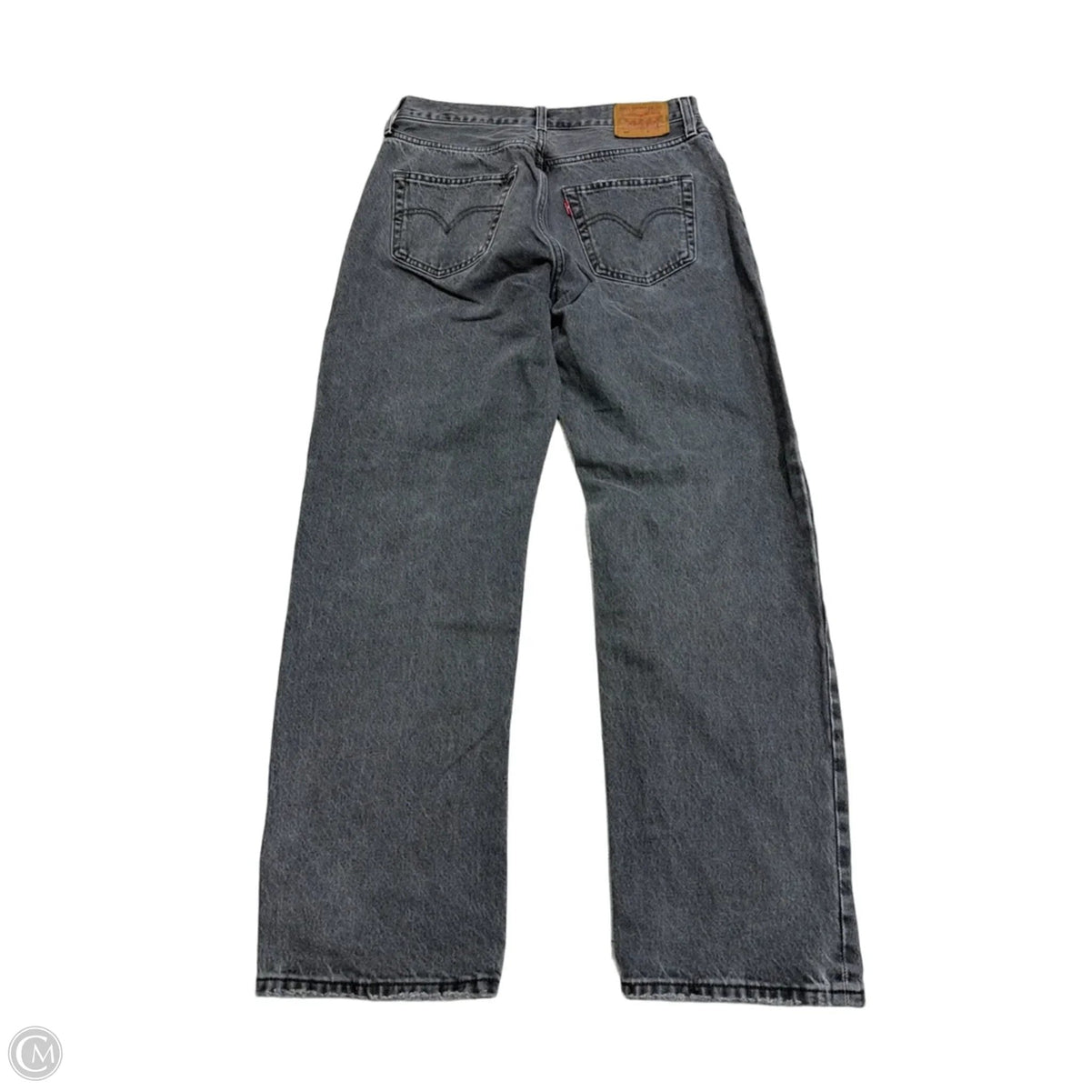 Jeans Straight By Levis In Grey Denim, Size: 6