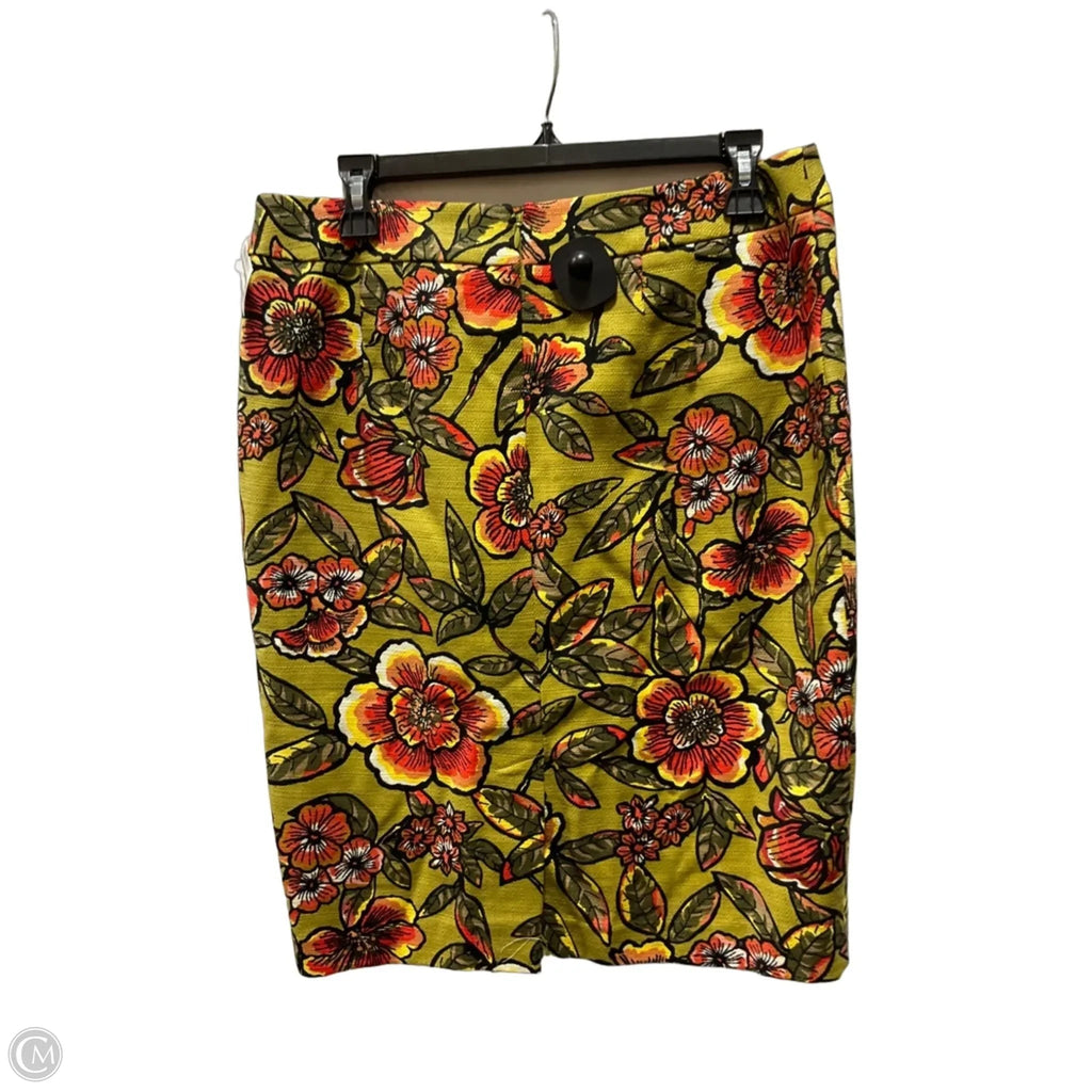 Skirt Mini & Short By Loft In Floral Print, Size: 10