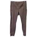Athletic Leggings By 90 Degrees By Reflex In Brown, Size:Xl