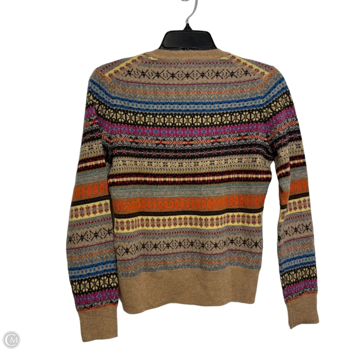 Sweater By Brooks Brothers In Tan, Size: Xs