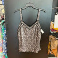 Top Sleeveless By Ann Taylor In Black, Size: M