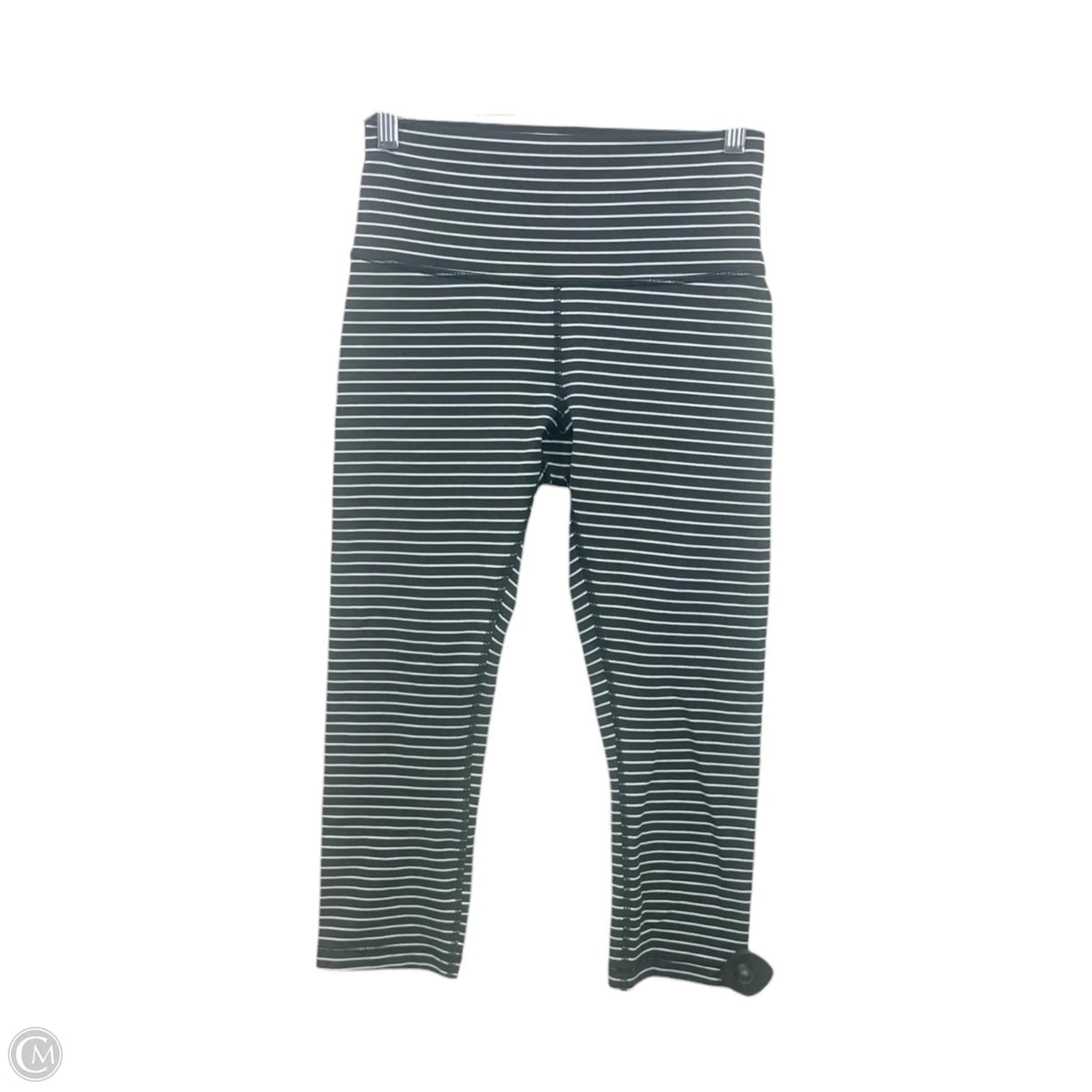 Athletic Leggings By Lululemon In Black & White, Size: 8