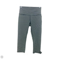 Athletic Leggings By Lululemon In Black & White, Size: 8