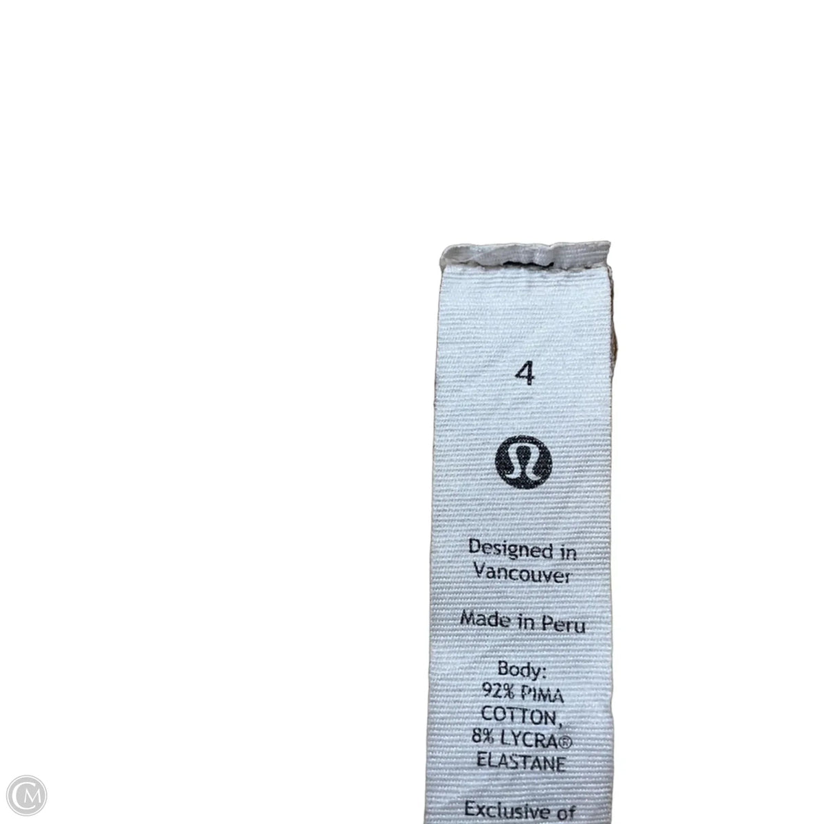 Dress Casual Short By Lululemon In Cream, Size: 4