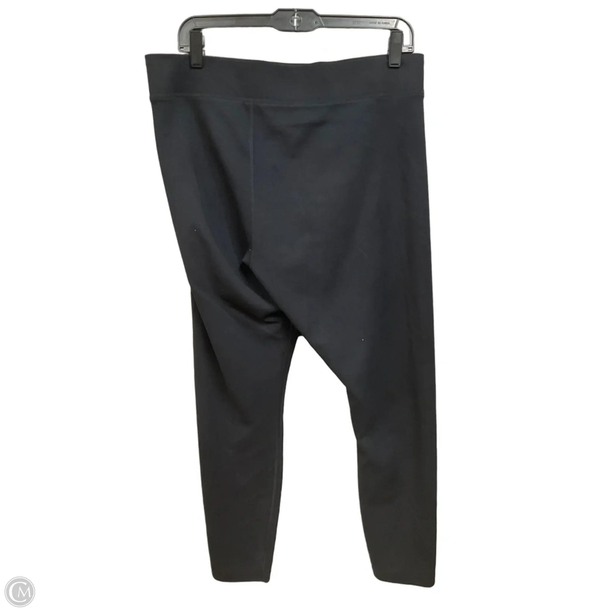 Athletic Leggings By Nike Apparel In Black, Size: Xl