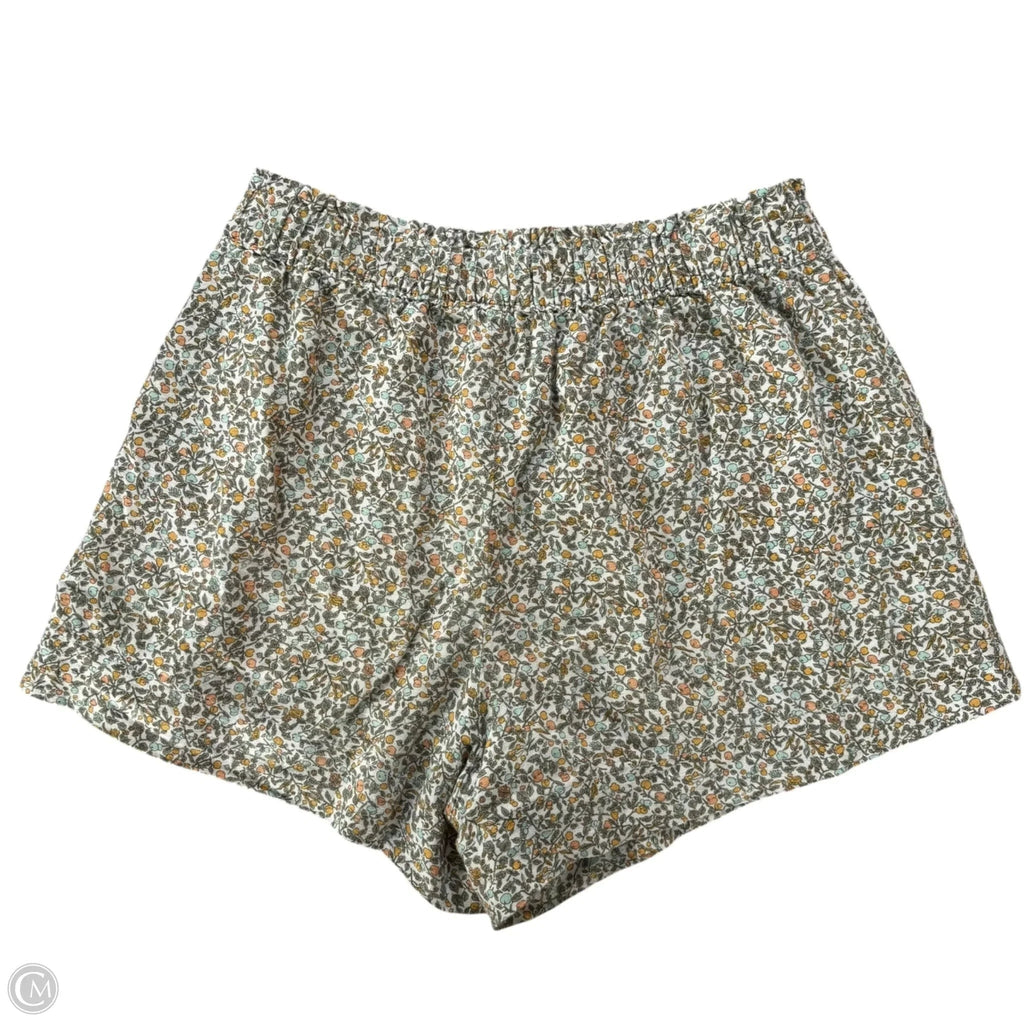 Shorts By Abercrombie And Fitch In Floral Print, Size: M