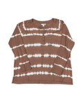 Top Ls By Sonoma In Orange & White, Size:1X