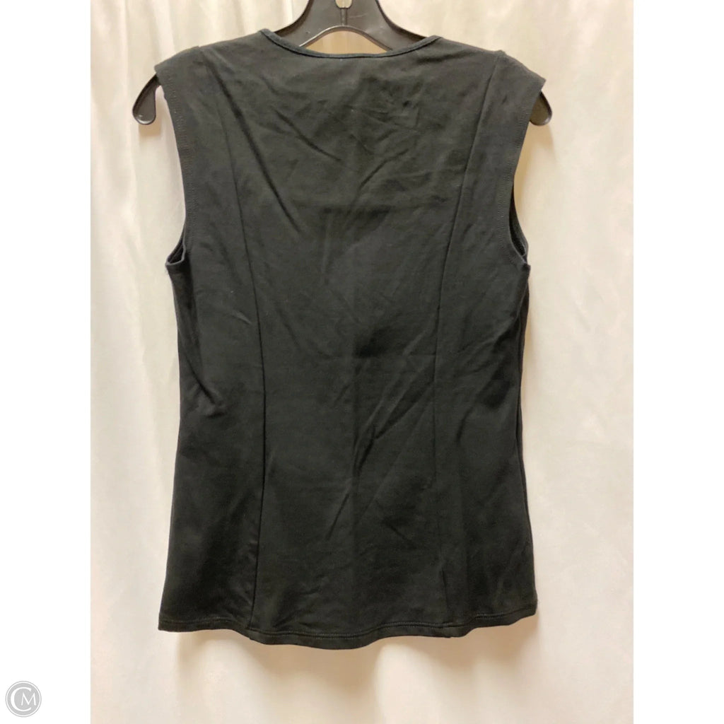 Top Sleeveless By White House Black Market In Black & White, Size: M