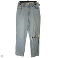 Jeans Straight By Abercrombie And Fitch In Blue Denim, Size: 8
