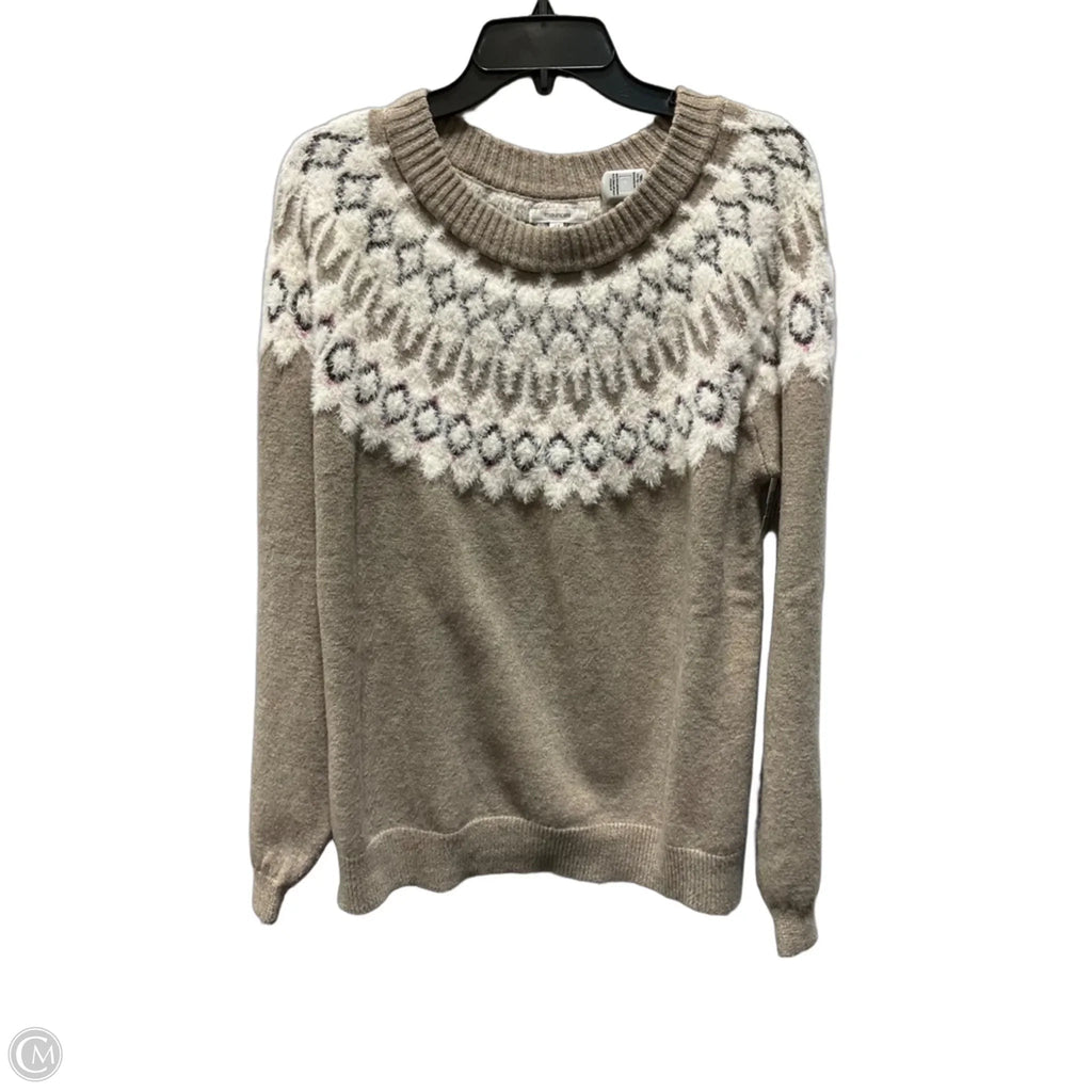 Sweater By Maurices In Beige, Size: L