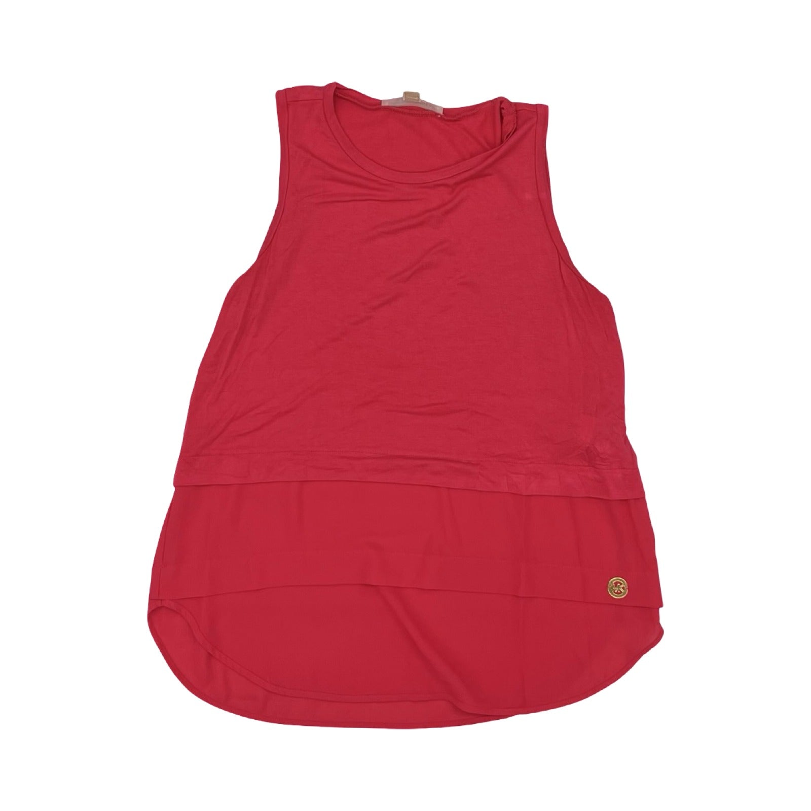 Top Sleeveless Designer By Michael Kors In Pink, Size:S