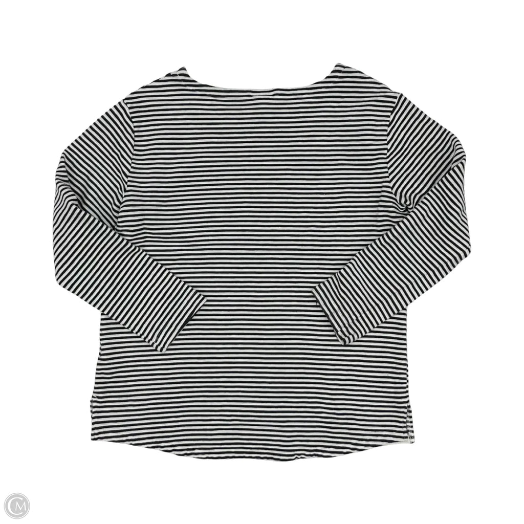 Top Long Sleeve By A New Day In Black & White, Size: Xl