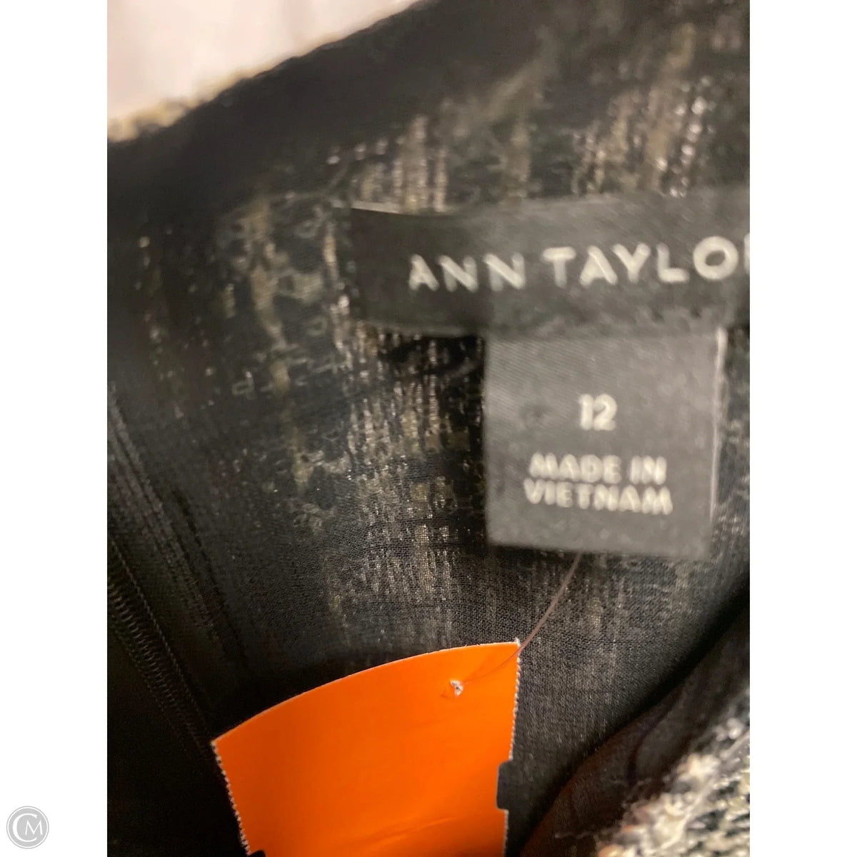 Top Sleeveless By Ann Taylor In Black, Size: L