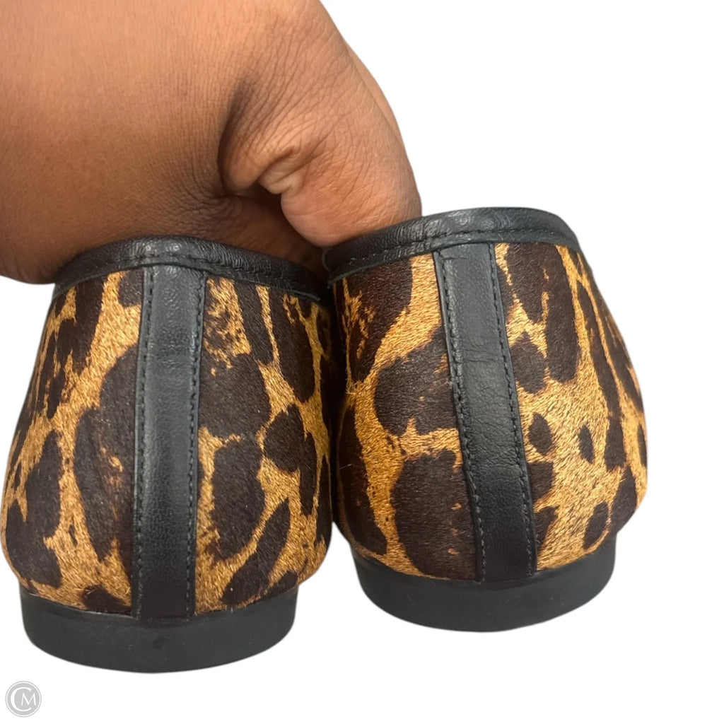 Shoes Flats By Schutz In Animal Print, Size: 9.5