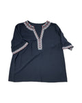 Top Ss By Clothes Mentor In Black, Size:2X