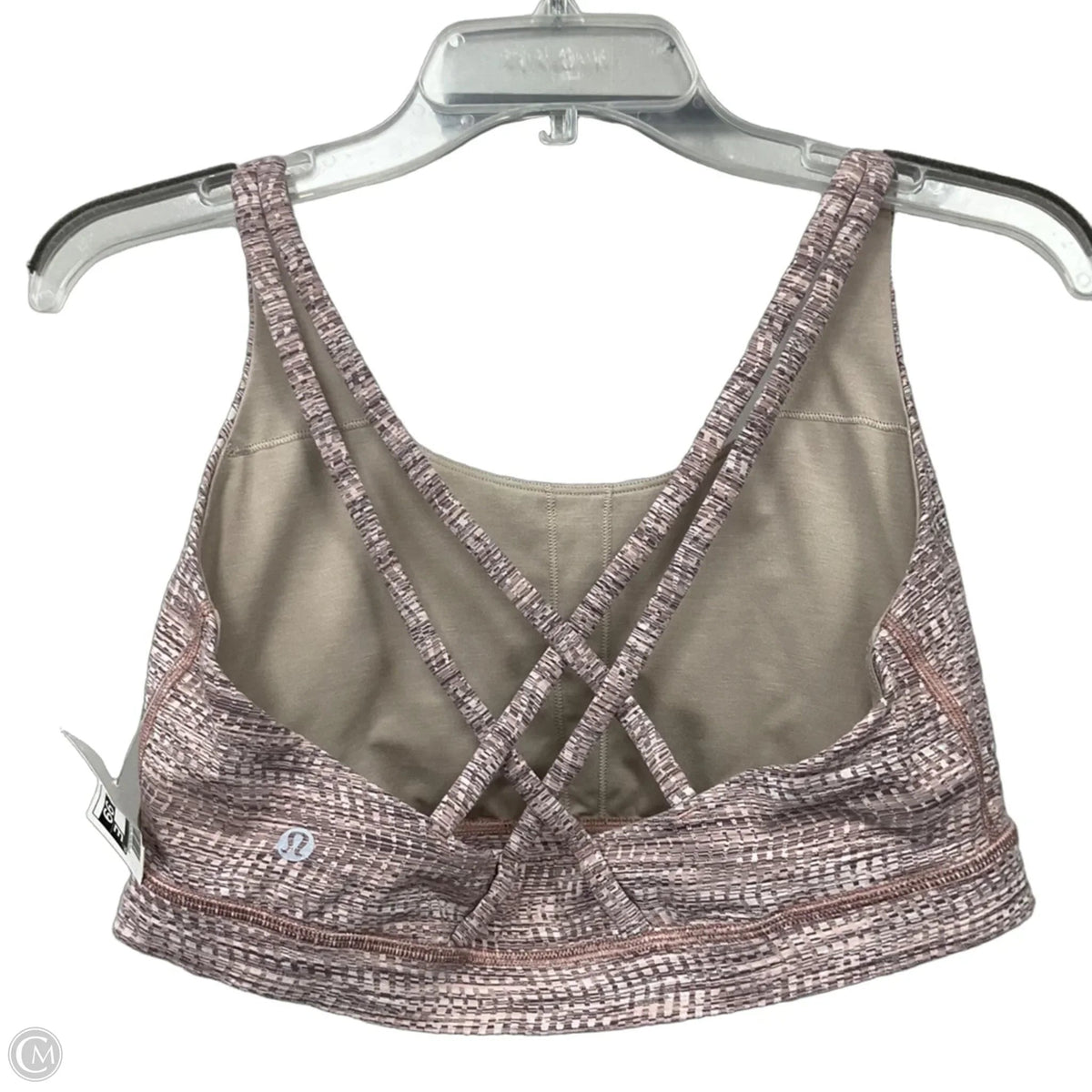 Athletic Bra By Lululemon In Purple, Size: 12