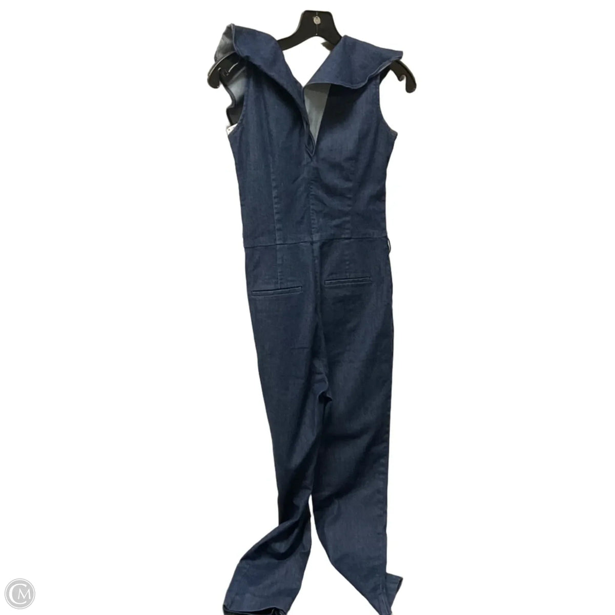 Jumpsuit By Banana Republic In Blue Denim, Size: 0