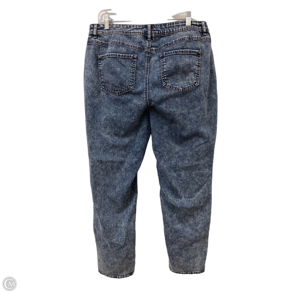 Jeans Skinny By Cato In Blue Denim, Size: 16