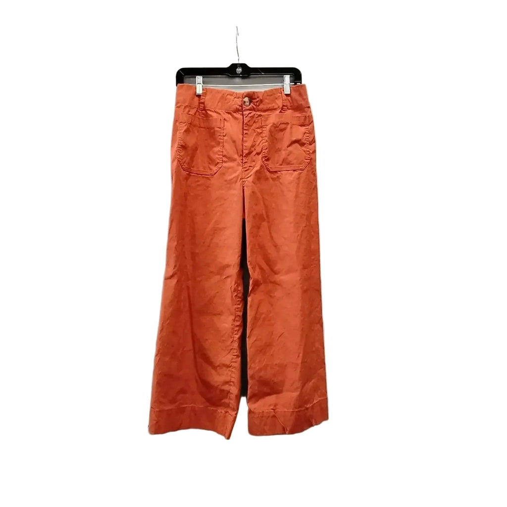 Pants Cropped By Maeve In Orange, Size: 12