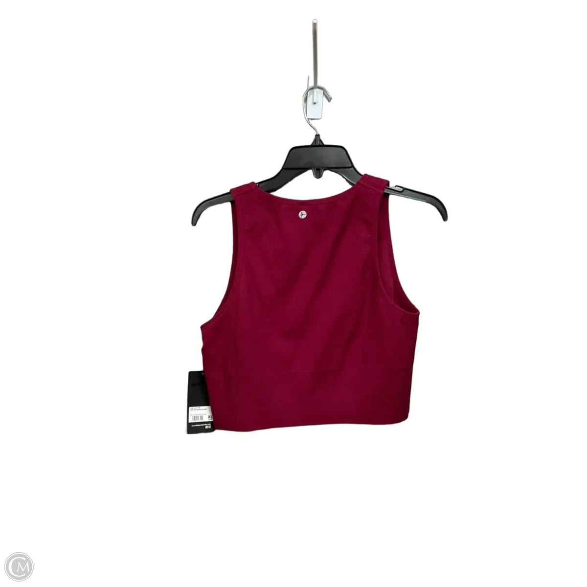 Athletic Bra By 90 Degrees By Reflex In Maroon, Size: Xl