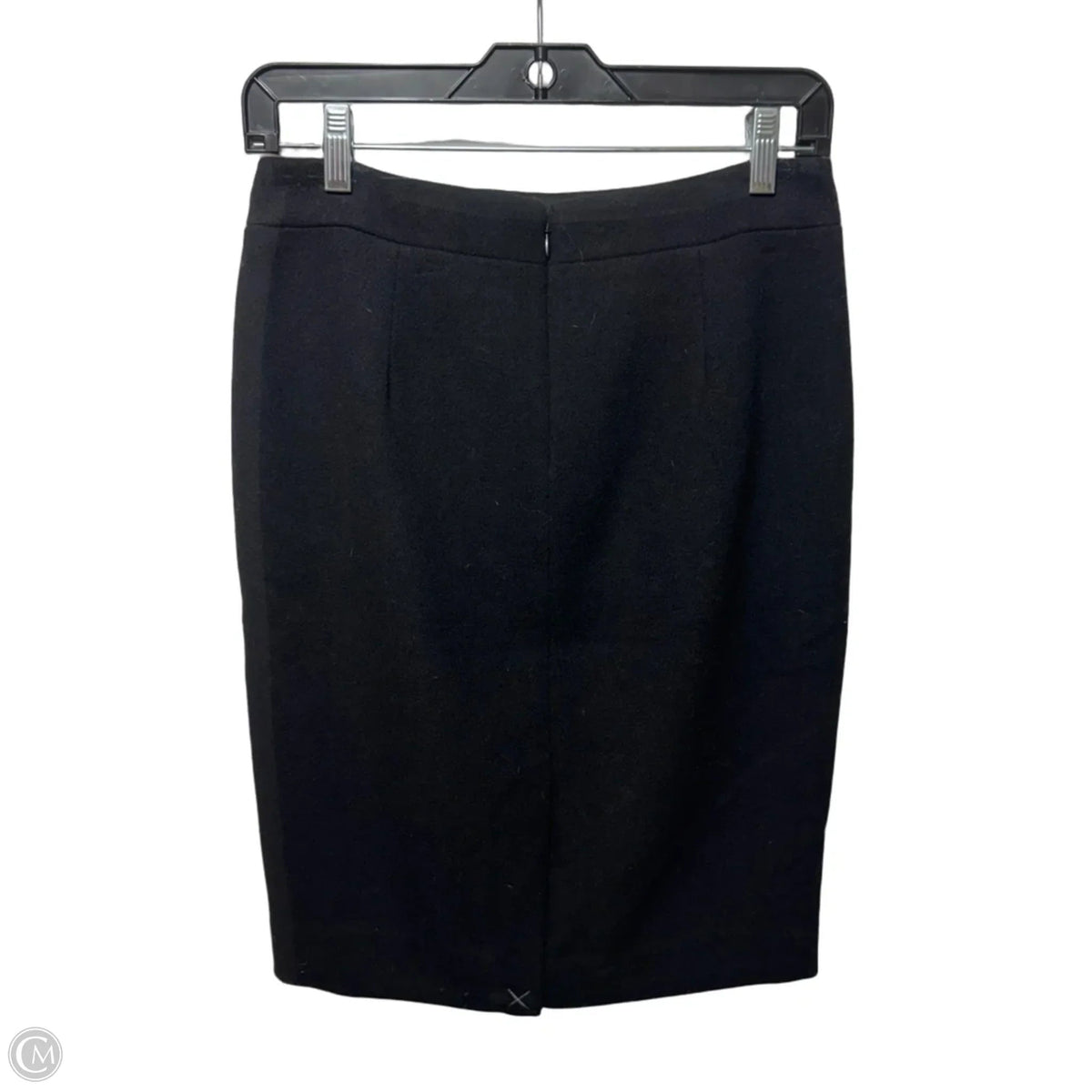 Skirt Midi Wool Blend By J. Crew In Black, Size: 0
