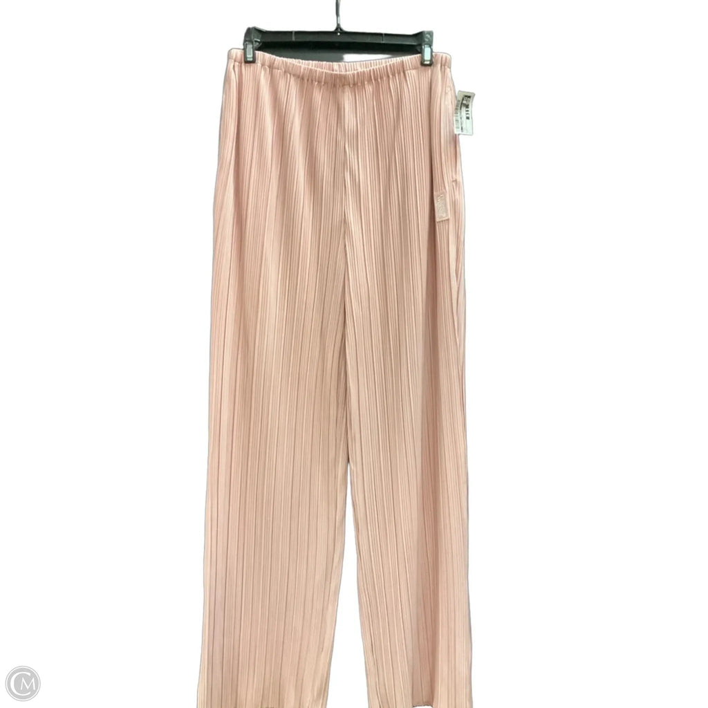 Pants Wide Leg By Clothes Mentor In Pink, Size: L