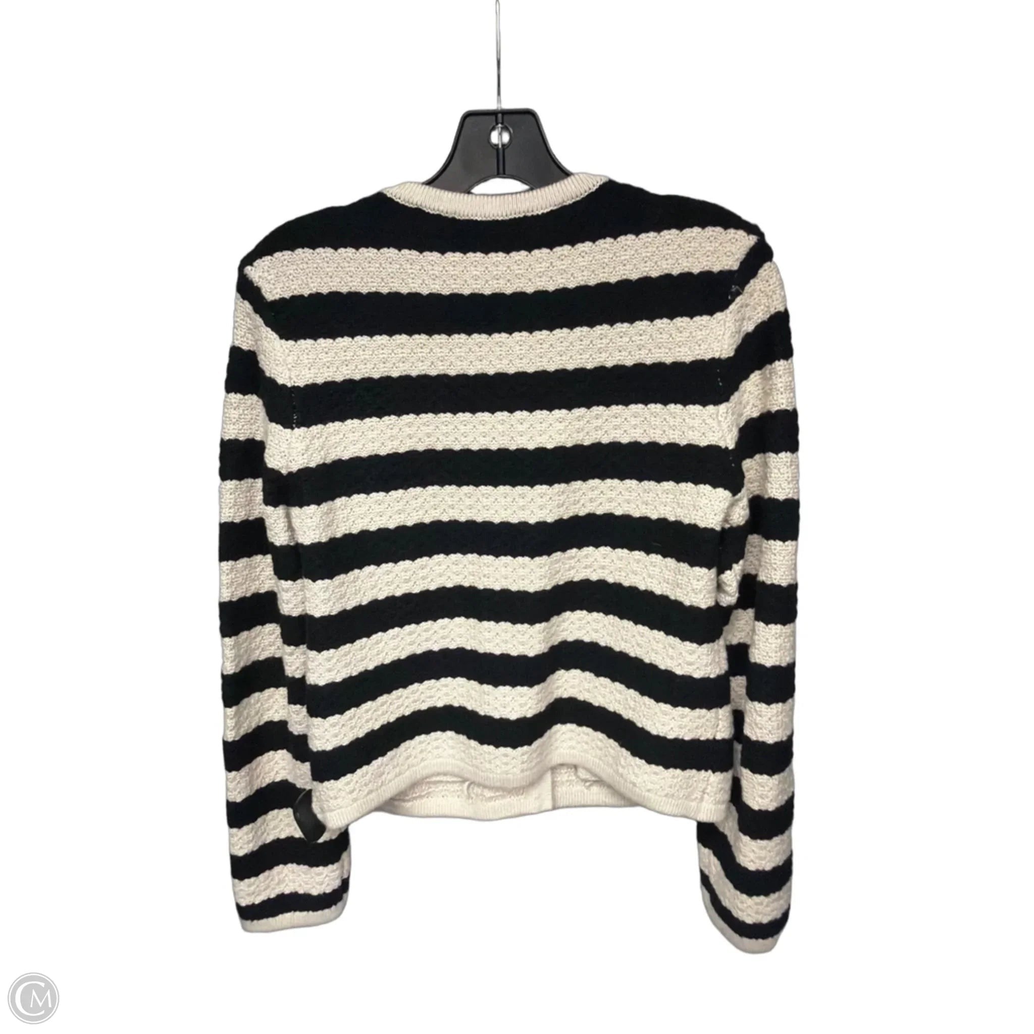 Cardigan By Abercrombie And Fitch In Striped Pattern, Size: M