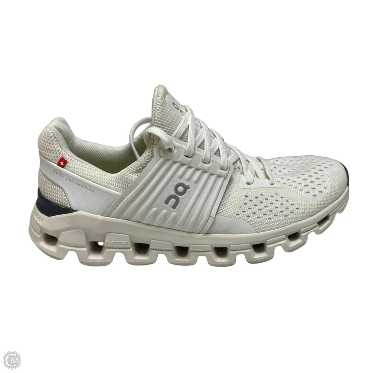 Shoes Athletic By On Cloud In Cream, Size: 8