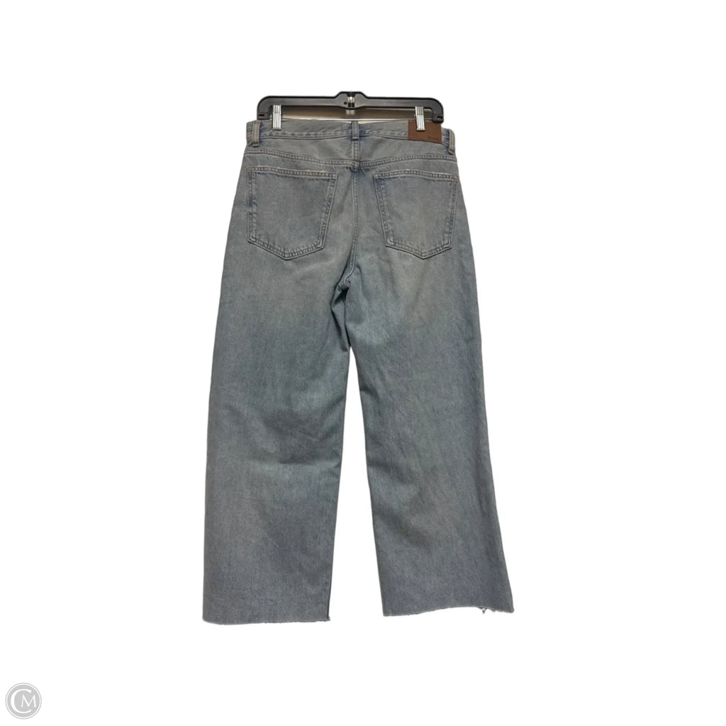 Jeans Straight By Madewell In Blue Denim, Size: 4