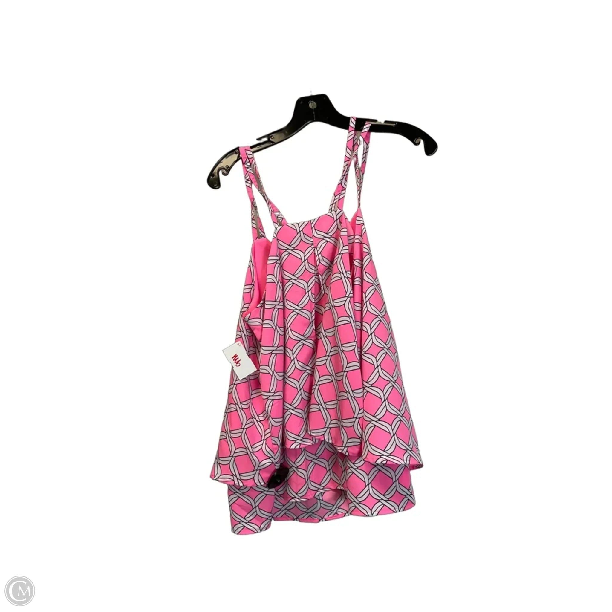 Top Sleeveless By Crown And Ivy In Pink, Size: L