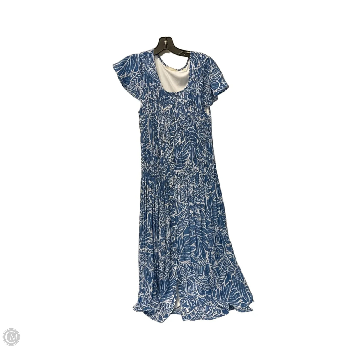 Dress Casual Midi By Sunny Leigh In Blue, Size: M