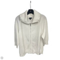 Sweater By Talbots In Ivory, Size: 1x