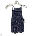 Top Sleeveless By Abercrombie And Fitch In Blue, Size: M