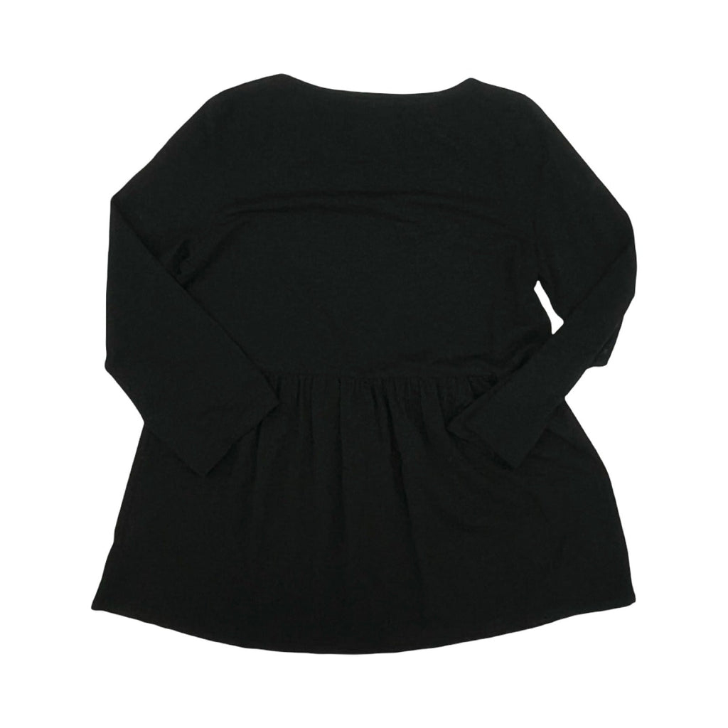 Top 3/4 Sleeve By J. Jill In Black, Size:S