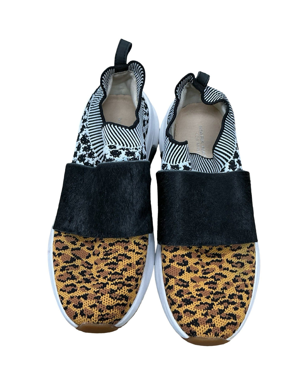 Shoes Sneakers By Clothes Mentor In Animal Print, Size:8.5