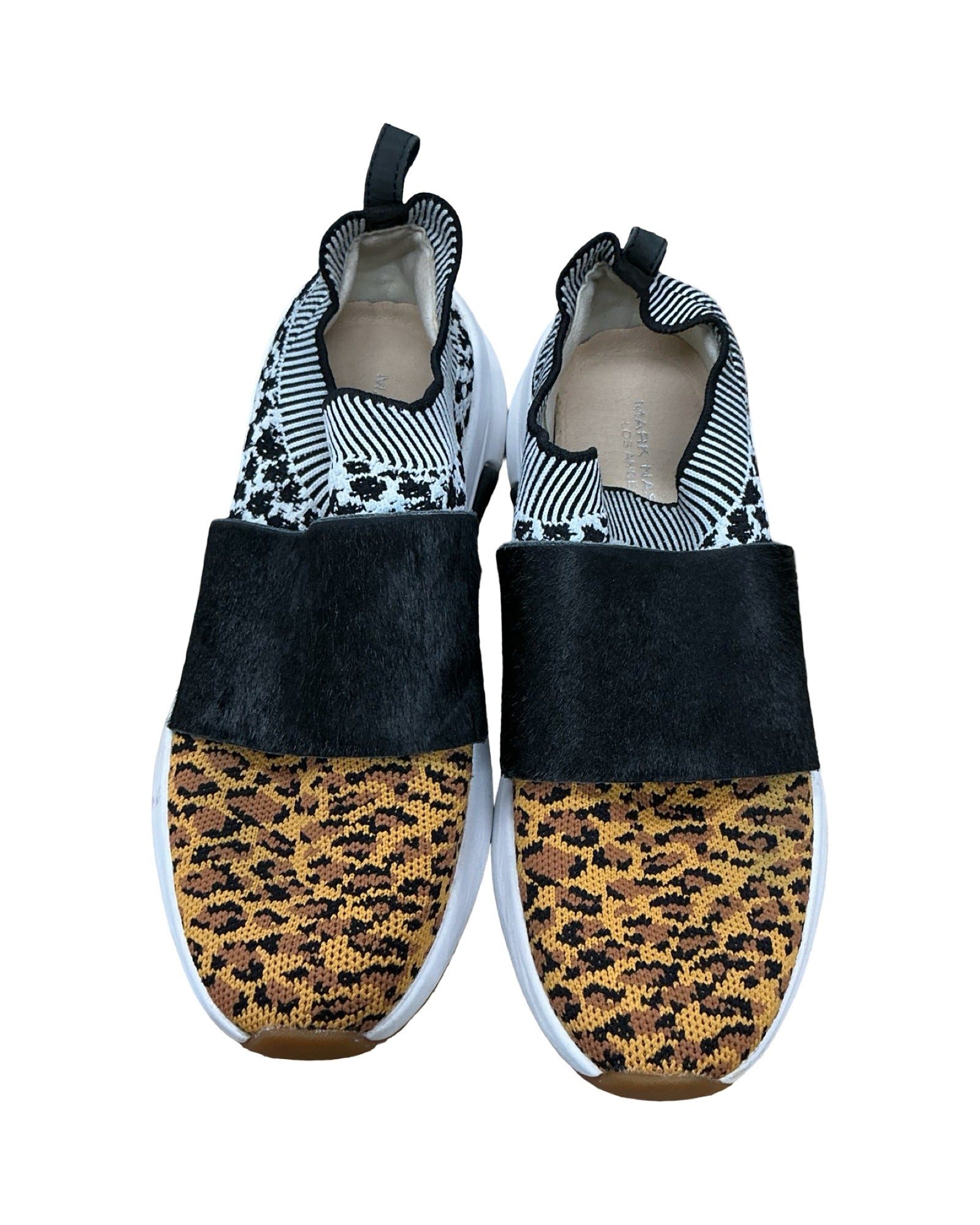 Shoes Sneakers By Clothes Mentor In Animal Print, Size:8.5