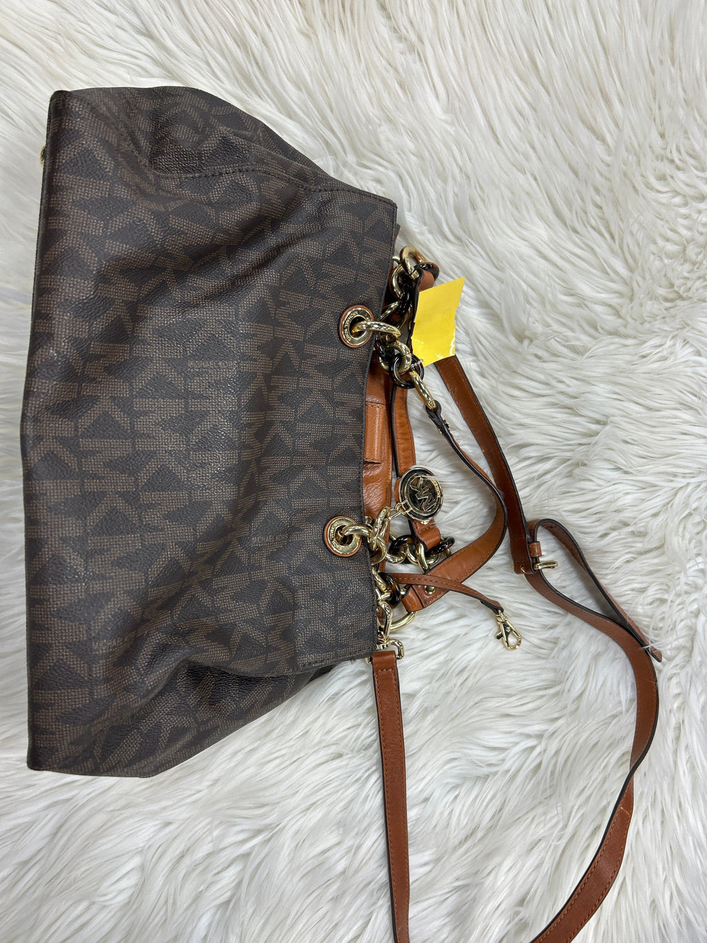 Crossbody By Michael By Michael Kors In Brown, Size:Medium