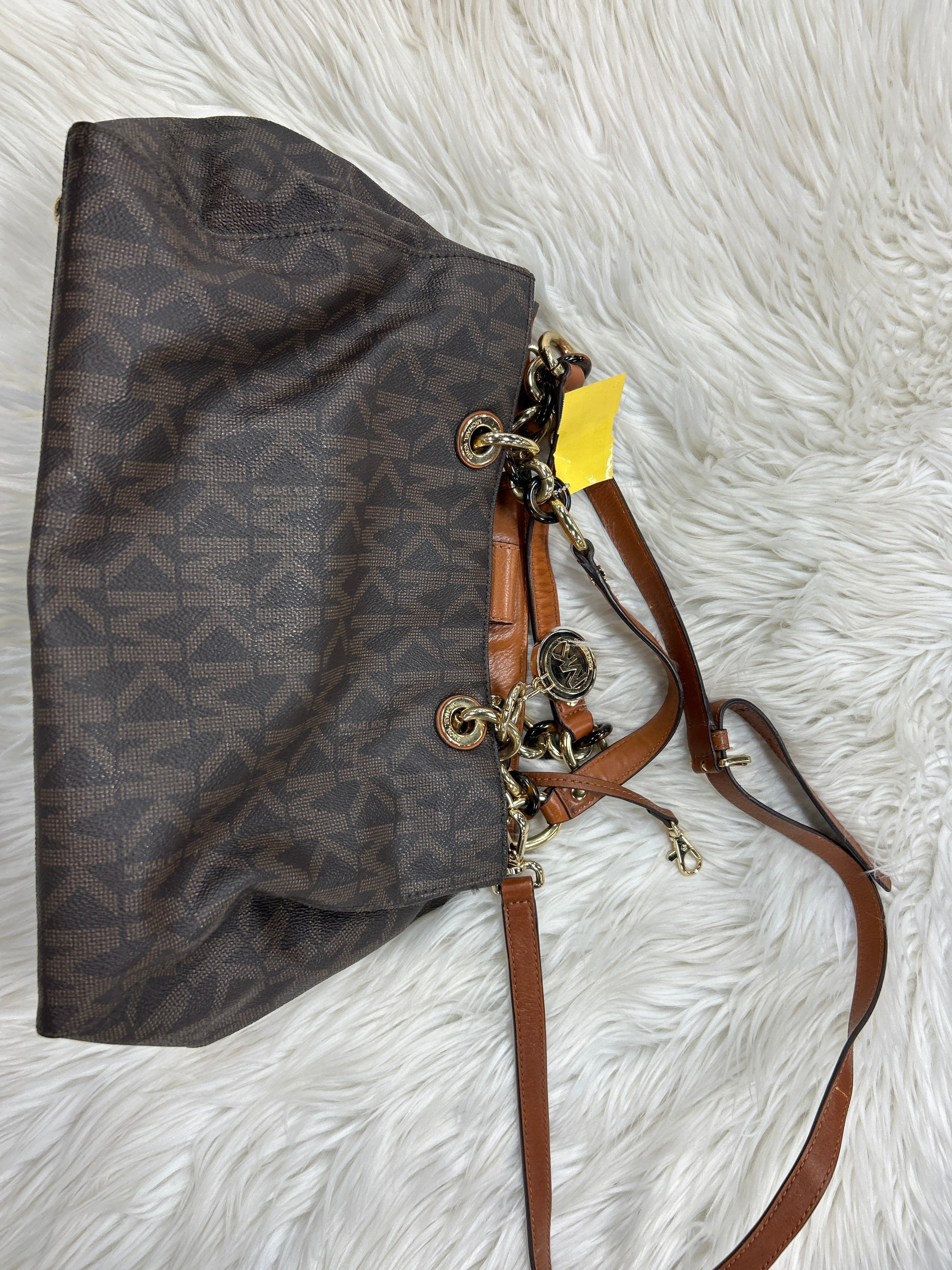 Crossbody By Michael By Michael Kors In Brown, Size:Medium