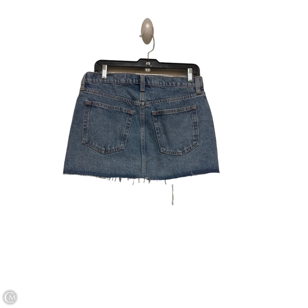 Skirt Mini & Short By Universal Thread In Blue Denim, Size: 6