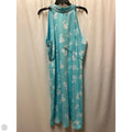 Dress Casual Midi By Ann Taylor In Blue, Size: L
