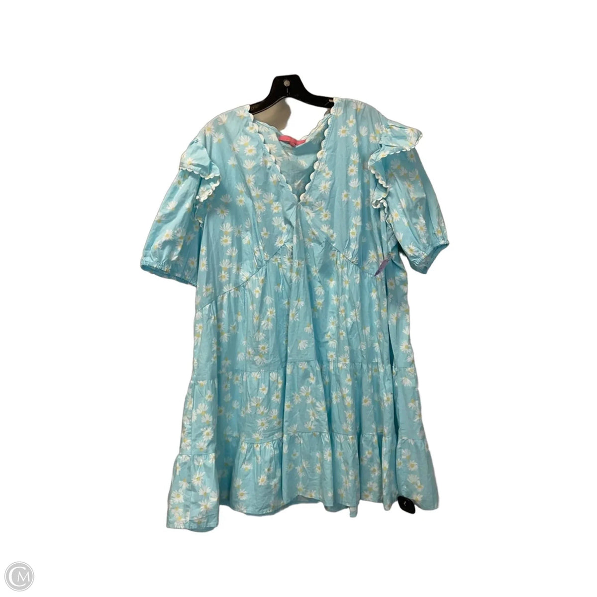 Dress Casual Midi By Simply Southern In Blue, Size: Xxl