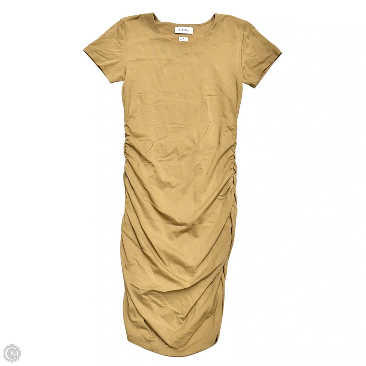 Dress Casual Midi By Babaton In Tan, Size: S