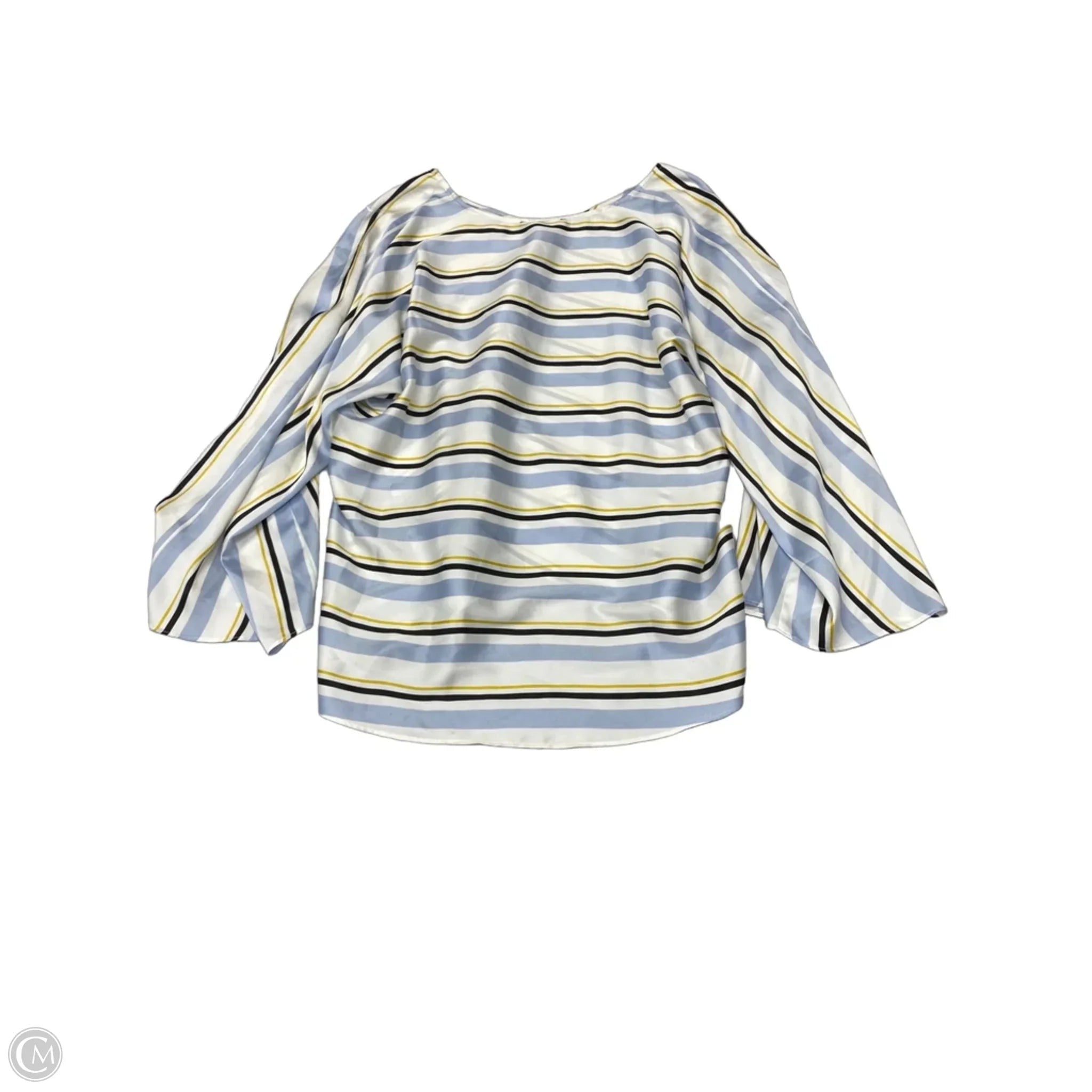 Blouse Long Sleeve By Inc In Striped Pattern, Size: Xl