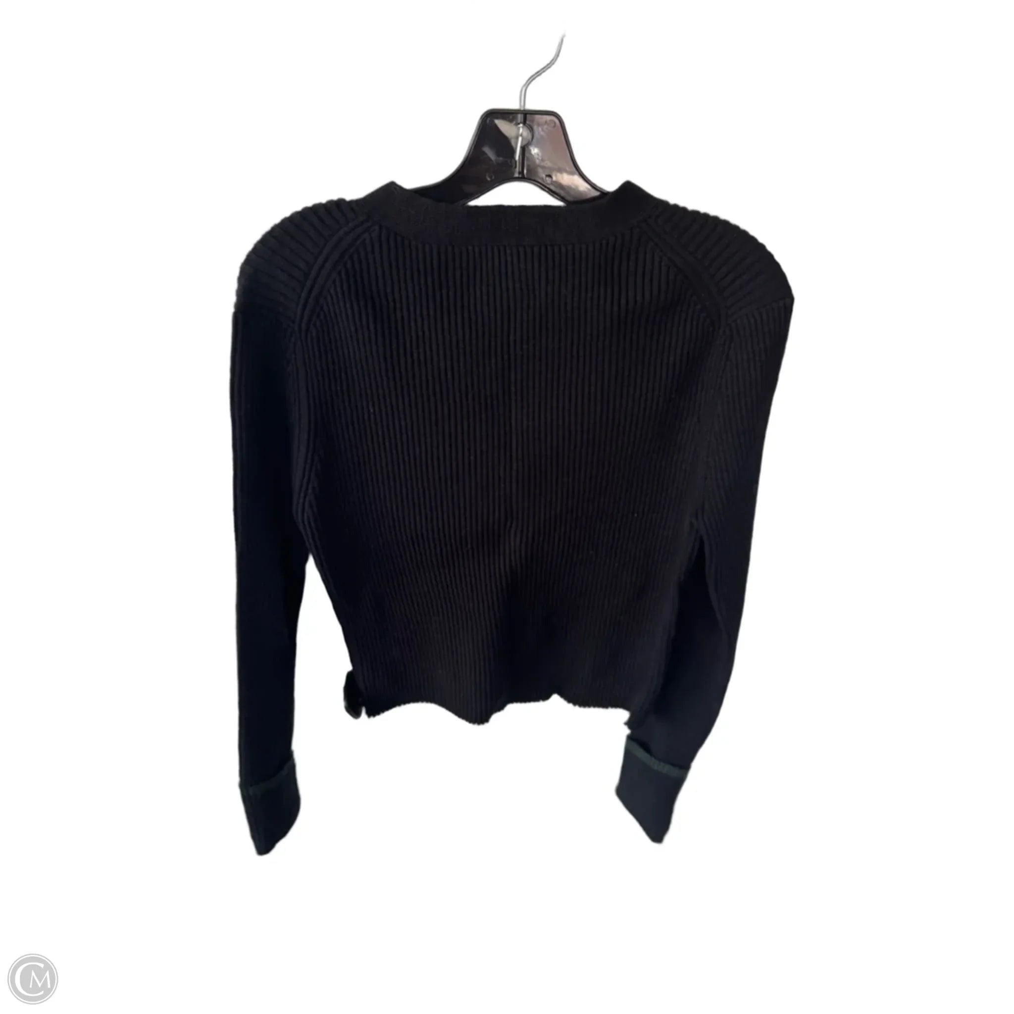 Sweater Cardigan Luxury Designer By Proenza-schouler In Black & Green, Size: L