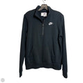 Athletic Jacket By Nike In Black, Size: S