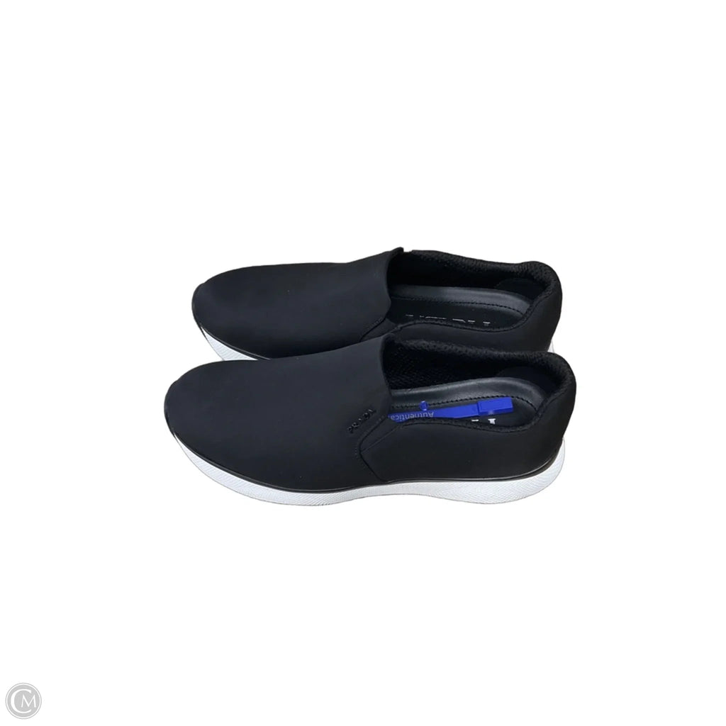 Shoes Luxury Designer By Prada In Black, Size: 7.5