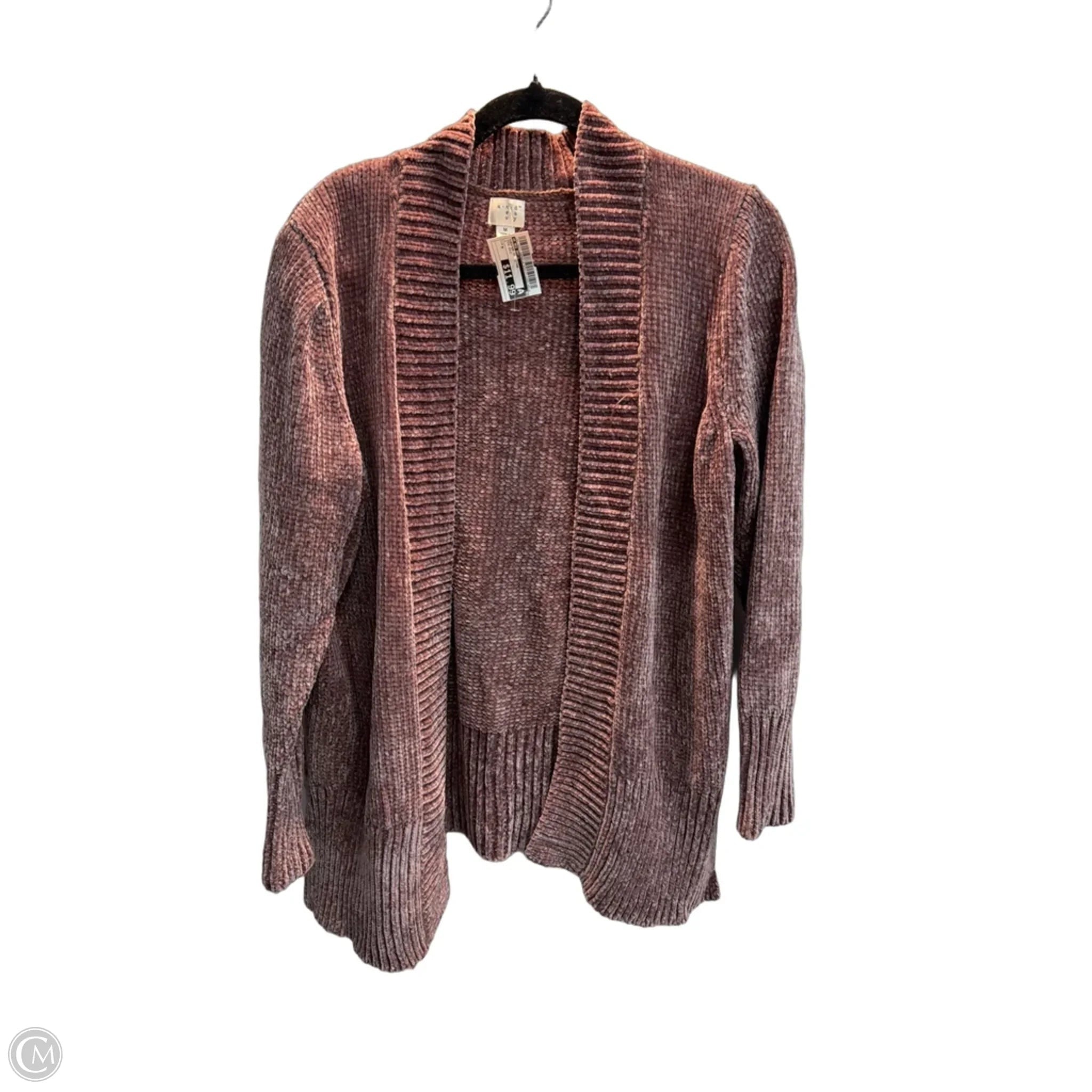 Sweater Cardigan By A New Day In Rose Gold, Size: M