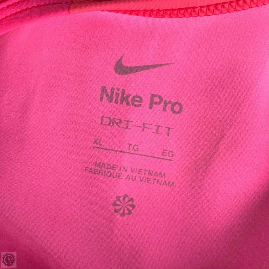 Athletic Tank Top By Nike Apparel In Geometric Pattern, Size: Xl