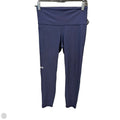 Athletic Leggings By Under Armour In Navy, Size: M